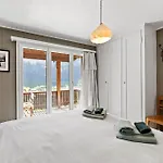 Sunny Design In With Spectacular View On Mount Titlis *