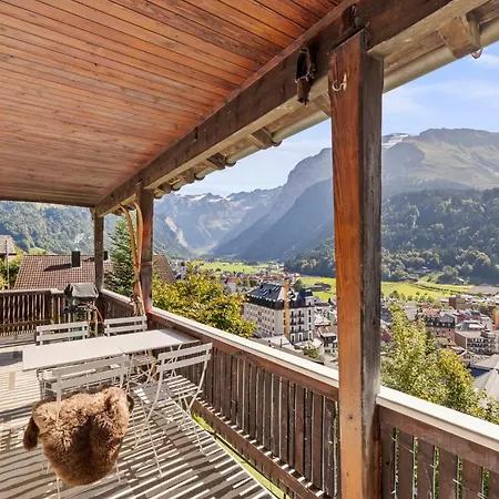 Sunny Design In With Spectacular View On Mount Titlis Engelberg