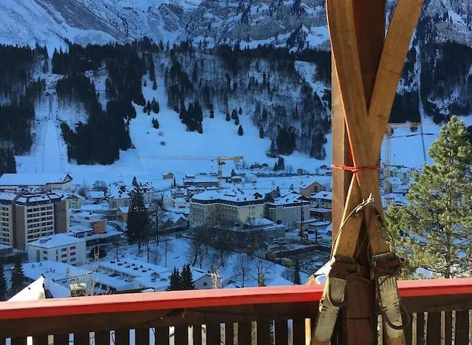 Sunny Design In With Spectacular View On Mount Titlis Engelberg