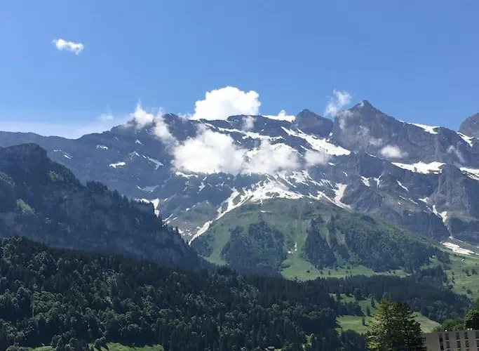 Sunny Design In With Spectacular View On Mount Titlis