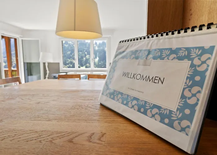 Dağ evi Sunny Design In With Spectacular View On Mount Titlis *