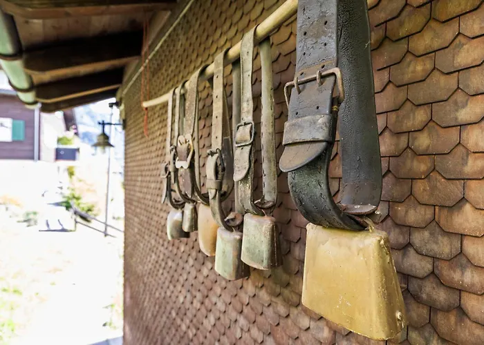 Sunny Design In With Spectacular View On Mount Titlis Dağ evi