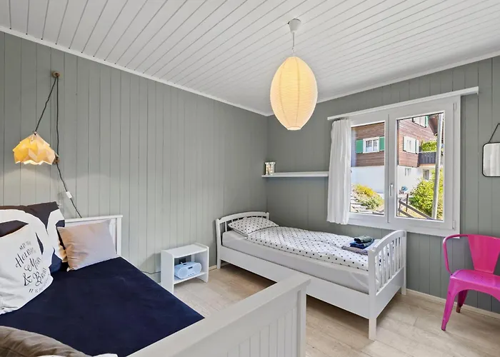 Dağ evi Sunny Design In With Spectacular View On Mount Titlis Engelberg