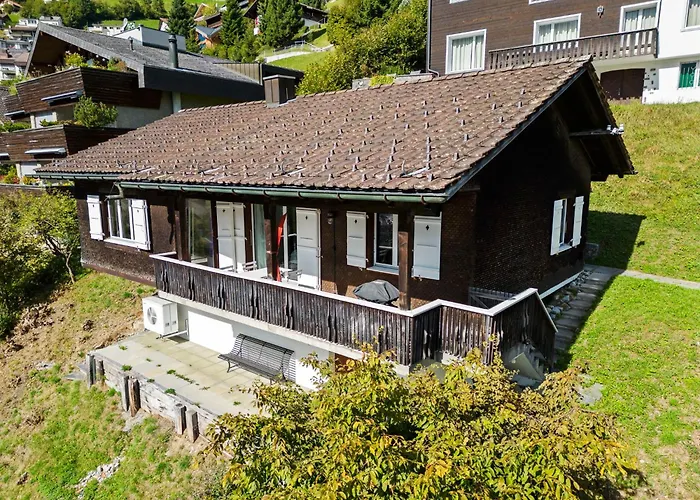 Dağ evi Sunny Design In With Spectacular View On Mount Titlis