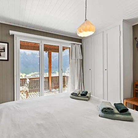 Sunny Design In With Spectacular View On Mount Titlis *